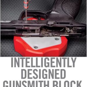 Universal Armourers Bench Block Non-Slip, Easy Pin Removal