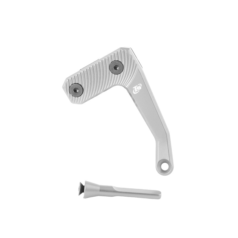 ToniSystem Extended bolt release AR15 (LMAR15) - Silver Only - Image 3