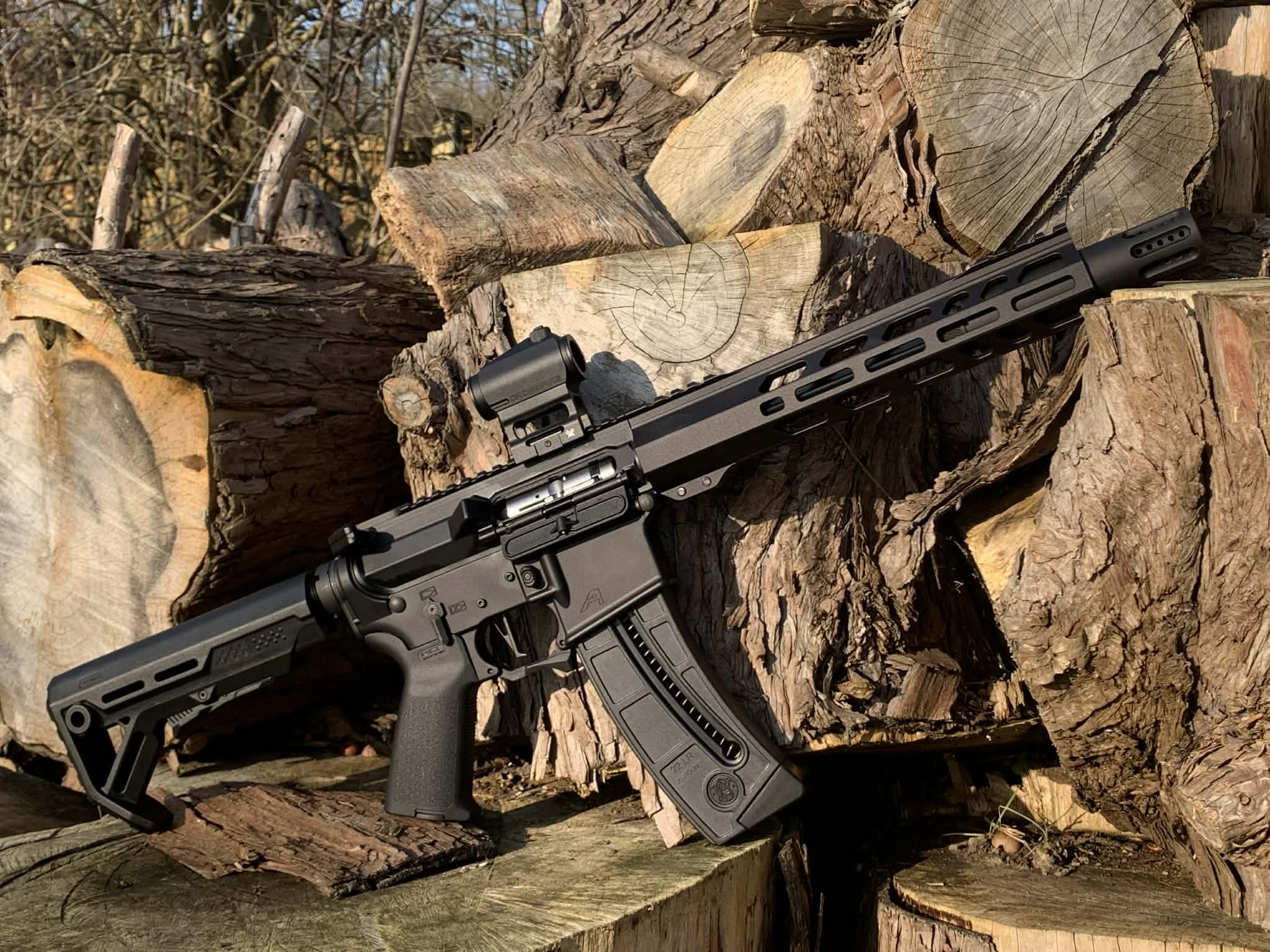 Aero Precision - 12.1" Bore Buddy - MAPS-AP22 .22LR AR15 Rifle - fully Upgraded. - Image 7