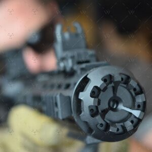 Strike Industries Cookie Cutter Comp for .22/.223/5.56 1/2x28 Muzzle Device