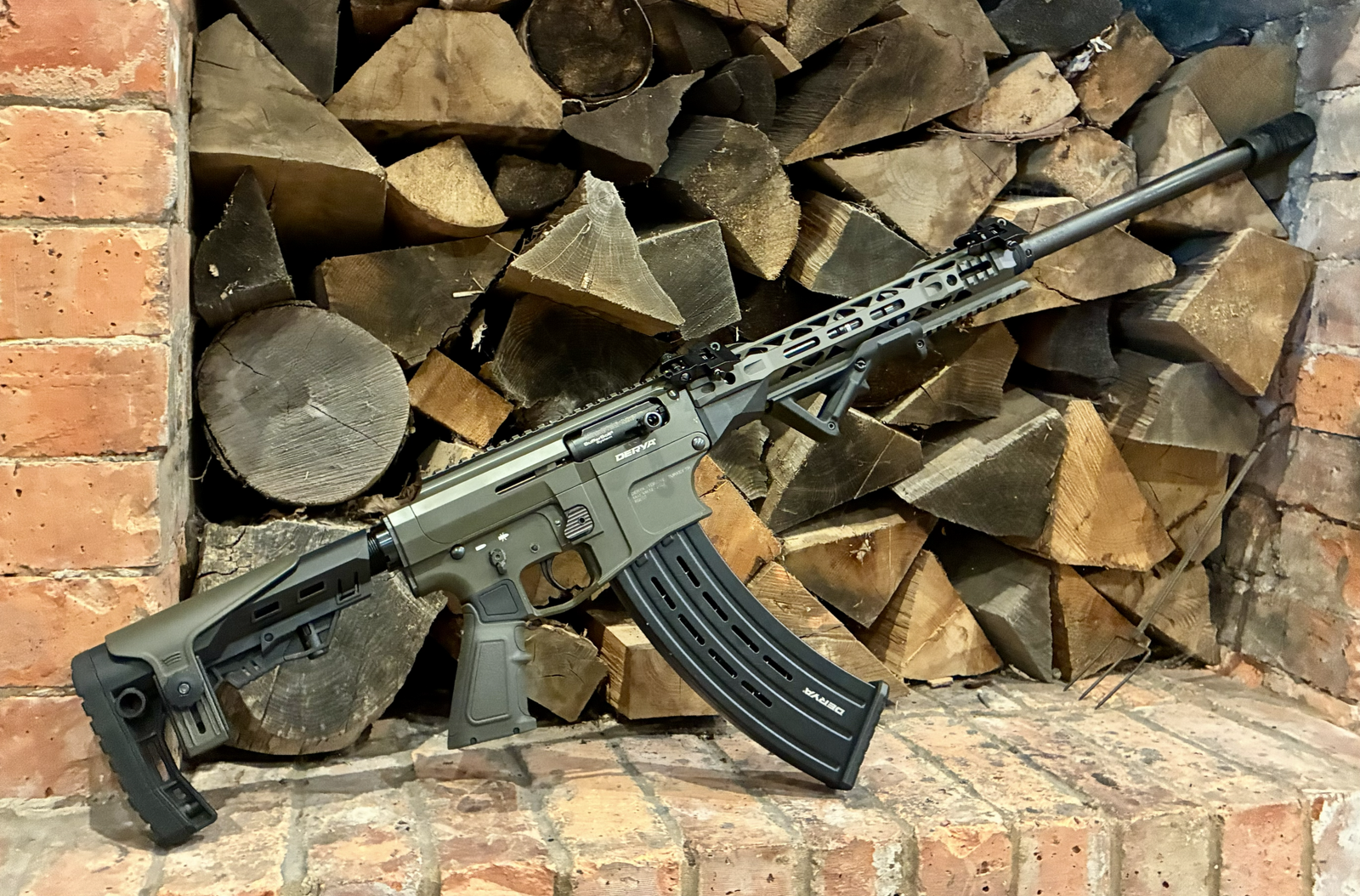 Derya MK12 Shotgun in OD Green